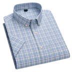 Pack of 3 Check Shirts for Men – Tailored Fit, Full Sleeves & Pockets (CSM-06)