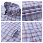 Pack of 3 Check Shirts for Men – Tailored Fit, Full Sleeves & Pockets (CSM-06)
