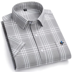 Pack of 3 Check Shirts for Men – Tailored Fit, Full Sleeves & Pockets (CSM-07)