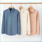 Office Essentials: 3-Pack Premium Cotton Formal Shirts – Tailored Fit, Full Sleeves & Pockets (FS-36 )