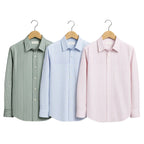 Shirt Happens: 3-Pack Men’s Stylish Formal Shirts – 100% Cotton, Full Sleeves with Pockets (FS-70)