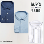 3 Pack Men’s Formal Shirt |Your Ultimate Workwear Upgrade | WC-01