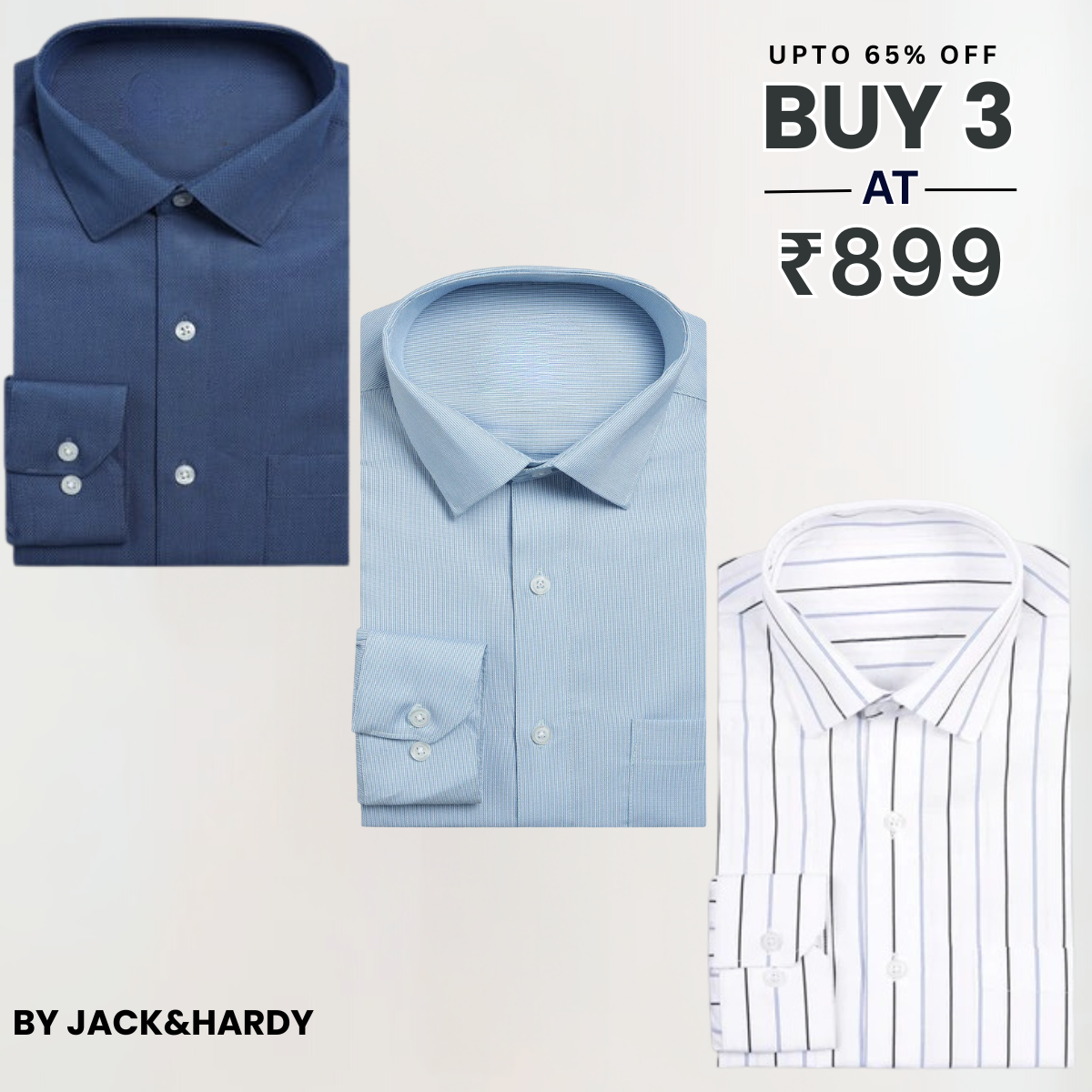 3 Pack Men’s Formal Shirt |Your Ultimate Workwear Upgrade | WC-01