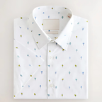 Office Essentials: 3-Pack Premium Cotton Formal Shirts – Tailored Fit, Full Sleeves & Pockets (FS-34 )