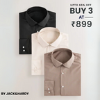 3 Pack Men’s Formal Shirt |Your Ultimate Workwear Upgrade | WC-04