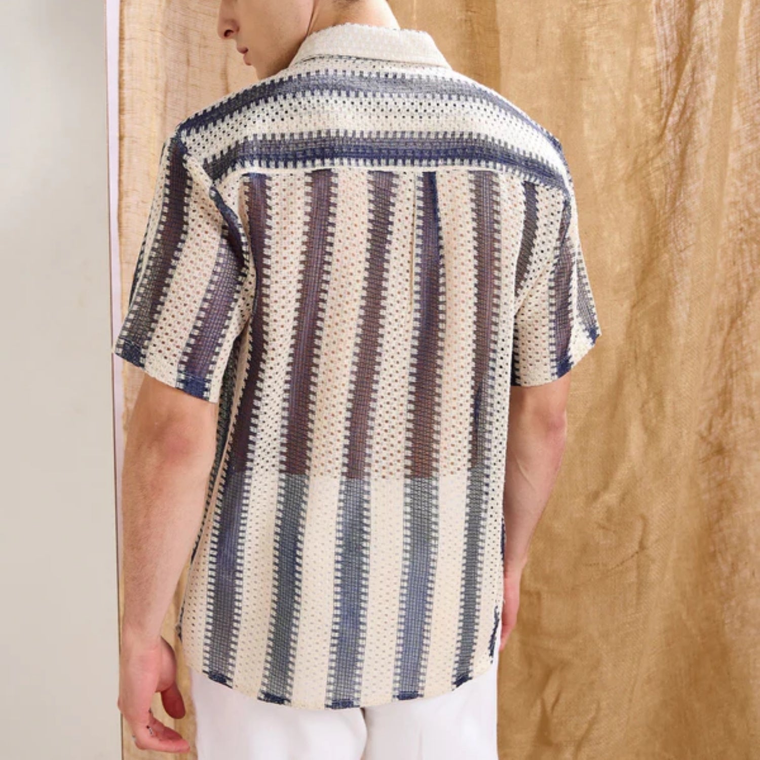 3 Pack Men's Crochet Shirts | Unique Patterns, Ultimate Comfort, Effortless Style| SC-11