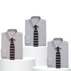 Pack of 3 Check Shirts for Men – Tailored Fit, Full Sleeves & Pockets (CSM-01 )