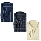 3 Pack Men’s Formal Shirts – Sharp Looks, Great Savings | Perfect Fit for Every Occasion | MS-12