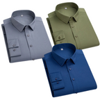 Premium Imported 100% High Quality Cotton Formal Men’s Plain/Solid Shirts| Full/Half Sleeve | With Pocket | (FS-149)