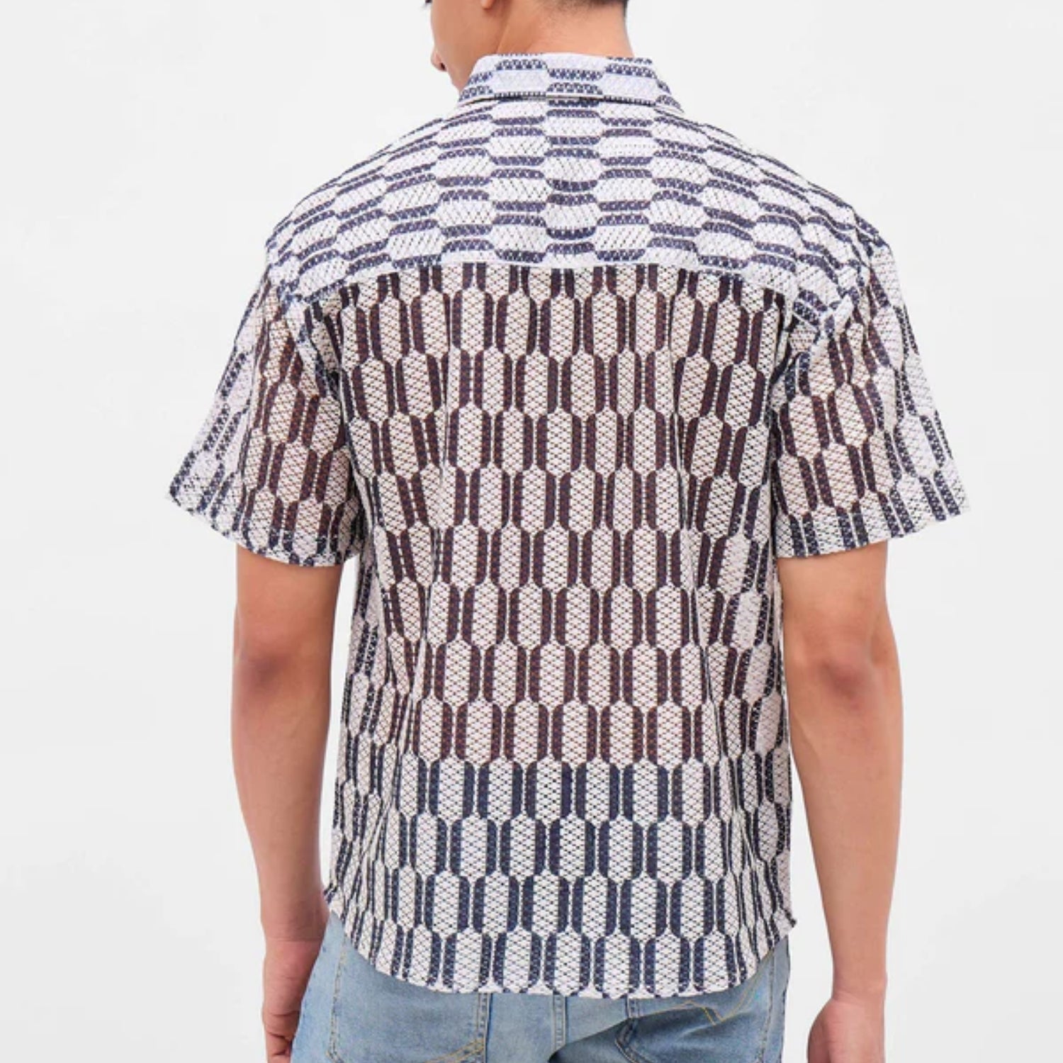 3 Pack Men's Crochet Shirts | Unique Patterns, Ultimate Comfort, Effortless Style| SC-13