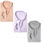 3 Pack Men’s Formal Shirts – Sharp Looks, Great Savings | Perfect Fit for Every Occasion | MS-13