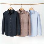 Office Essentials: 3-Pack Premium Cotton Formal Shirts – Tailored Fit, Full Sleeves & Pockets ( FS-159)