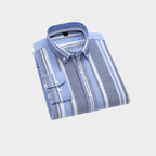 100 % Cotton Full Sleeves Men's Premium Striped Shirts- Pack of 3