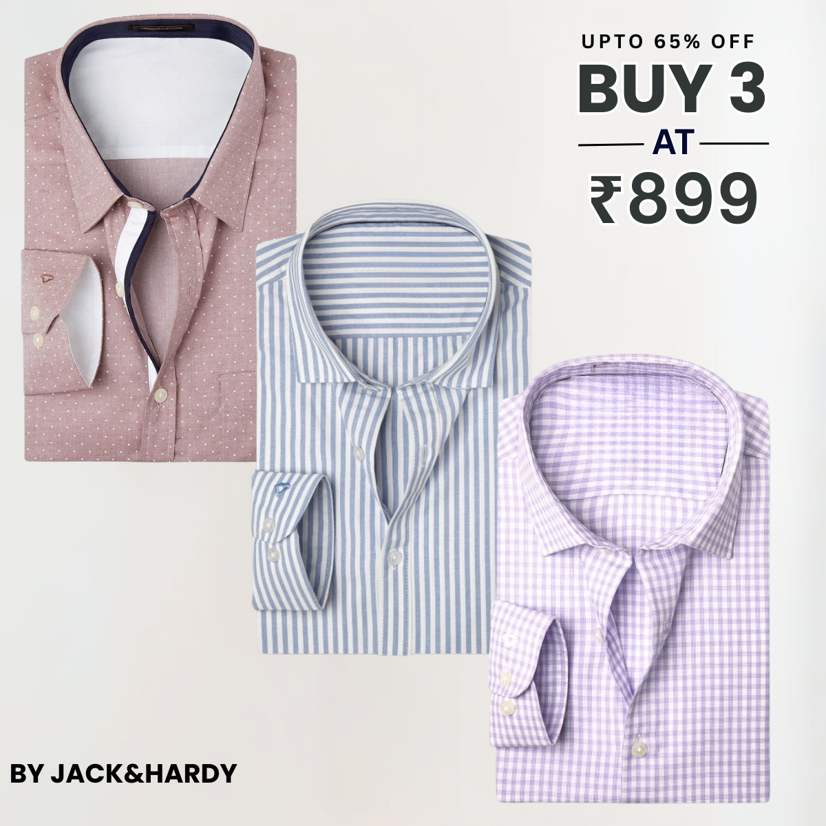 3 Pack Men’s Formal Shirt |Your Ultimate Workwear Upgrade | WC-13