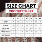 3 Pack Men's Crochet Shirts | Unique Patterns, Ultimate Comfort, Effortless Style| SC-11