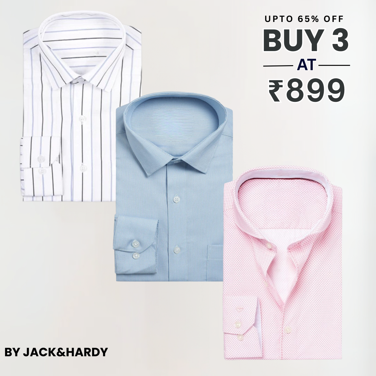 3 Pack Men’s Formal Shirt |Your Ultimate Workwear Upgrade | WC-16