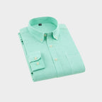 Premium Imported 100% High Quality Cotton Formal Men’s Plain/Solid Shirts| Full/Half Sleeve | With Pocket | (FS-140)