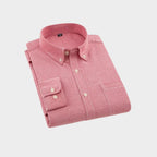 Premium Imported 100% High Quality Cotton Formal Men’s Plain/Solid Shirts| Full/Half Sleeve | With Pocket | (FS-140)