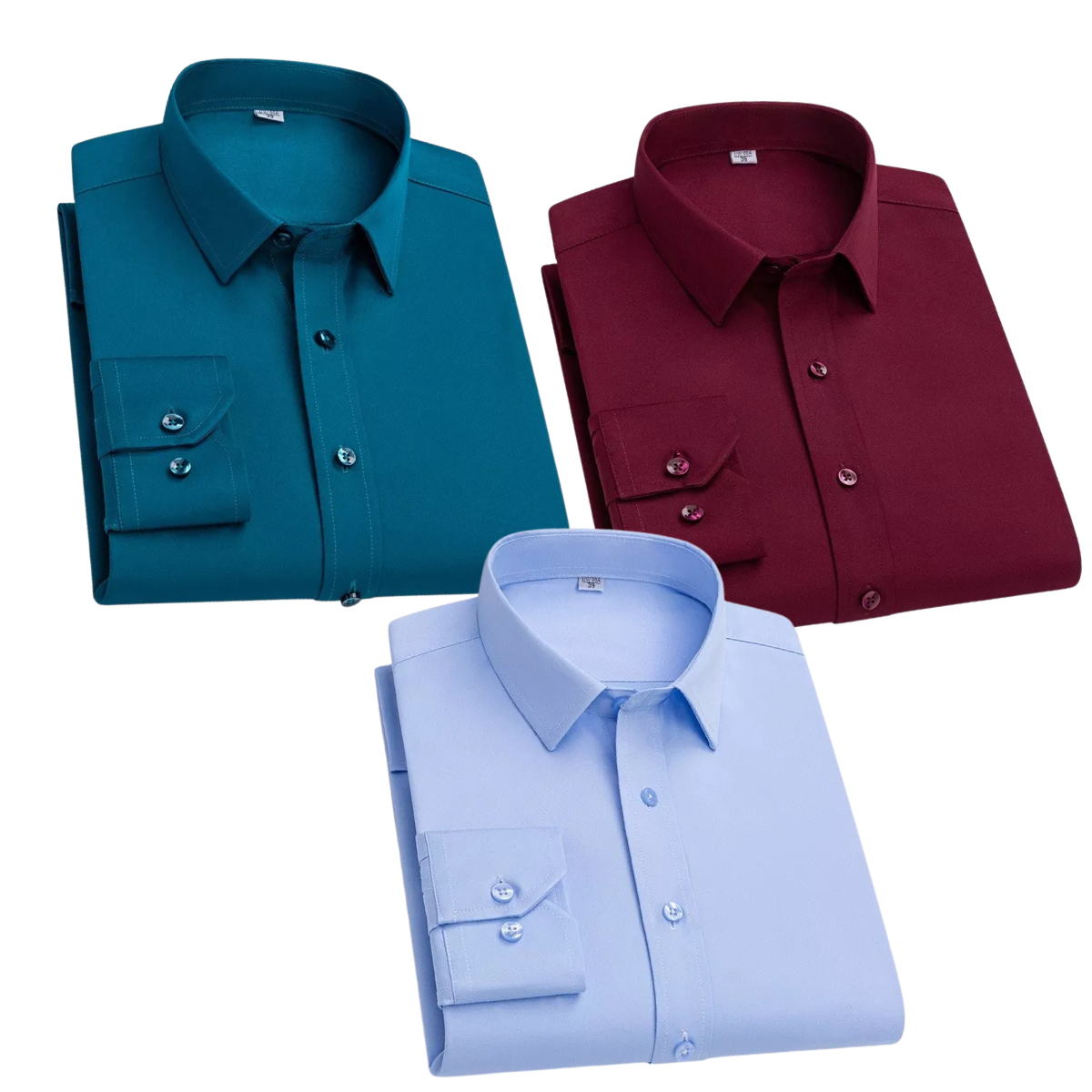 Premium Imported 100% High Quality Cotton Formal Men’s Plain/Solid Shirts| Full/Half Sleeve | With Pocket | (FS-132)