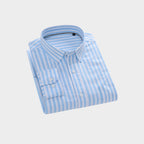 100 % Cotton Full Sleeves Men's Premium Striped Shirts- Pack of 3