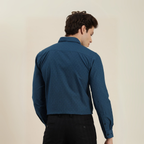 Office Essentials: 3-Pack Premium Cotton Formal Shirts – Tailored Fit, Full Sleeves & Pockets (FS-37 )