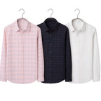 Shirt Happens: 3-Pack Men’s Stylish Formal Shirts – 100% Cotton, Full Sleeves with Pockets (FS-62)