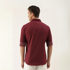 Office Essentials: 3-Pack Premium Cotton Formal Shirts – Tailored Fit, Full Sleeves & Pockets (FS-38 )