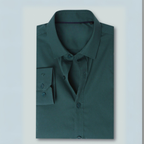 Office Essentials: 3-Pack Premium Cotton Formal Shirts – Tailored Fit, Full Sleeves & Pockets (FS-40 )