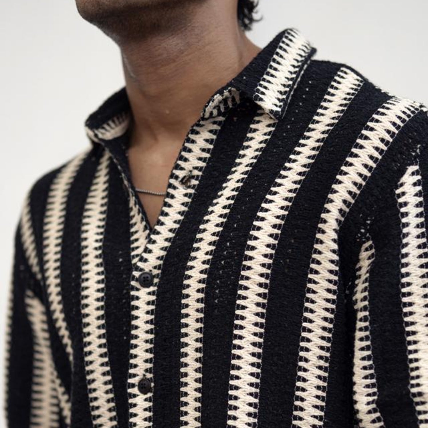 3 Pack Men's Crochet Shirts | Unique Patterns, Ultimate Comfort, Effortless Style| SC-15