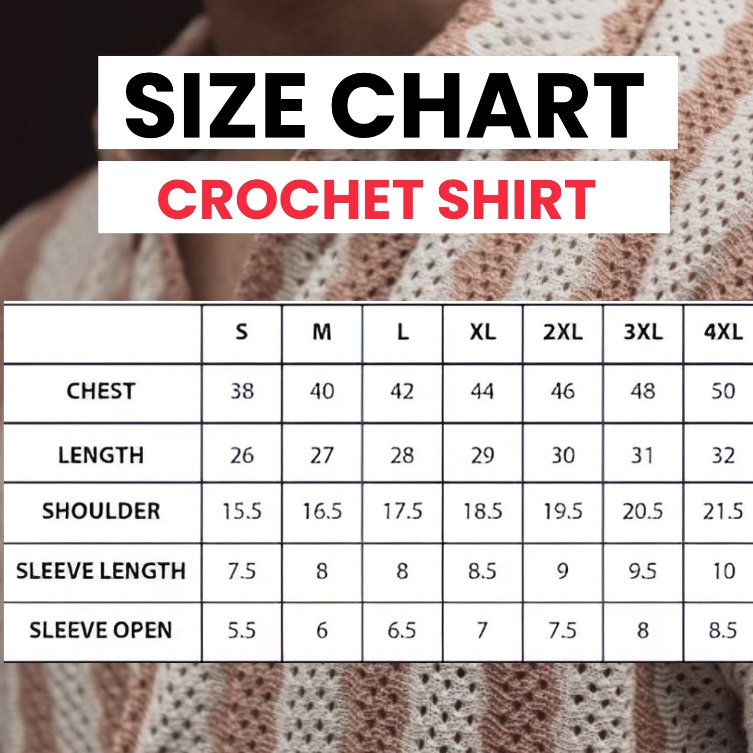 3 Pack Men's Crochet Shirts | Unique Patterns, Ultimate Comfort, Effortless Style| SC-12