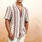 3 Pack Men's Crochet Shirts | Unique Patterns, Ultimate Comfort, Effortless Style| SC-15