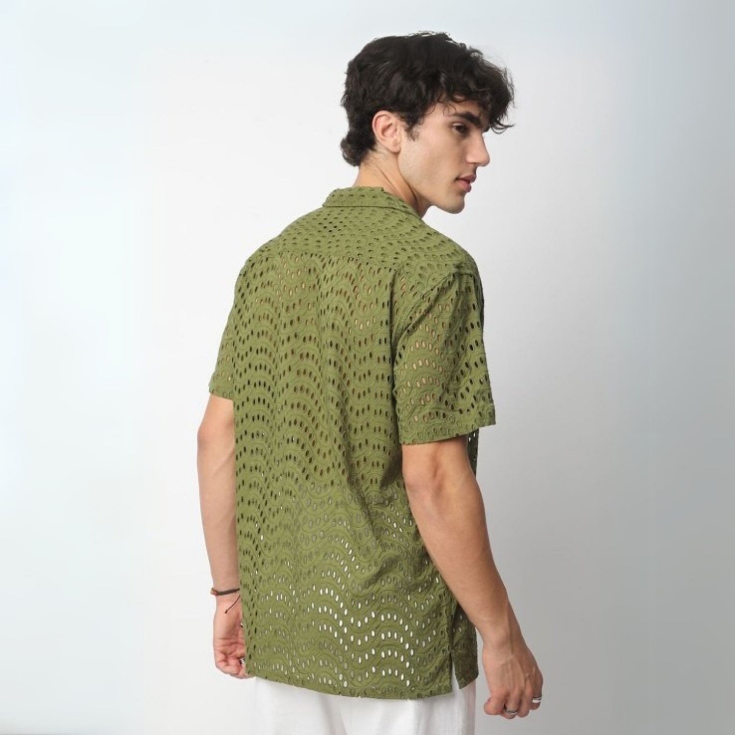 3 Pack Men's Crochet Shirts | Unique Patterns, Ultimate Comfort, Effortless Style| SC-16