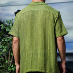 3 Pack Men's Crochet Shirts | Unique Patterns, Ultimate Comfort, Effortless Style| SC-12