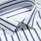 Office Essentials: 3-Pack Premium Cotton Formal Shirts – Tailored Fit, Full Sleeves & Pockets ( FS-163)